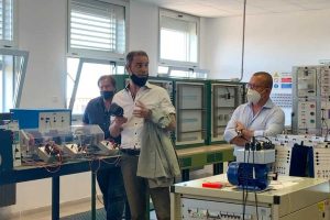 Viterbo - Il laboratorio di elettrotecnica del Da Vinci