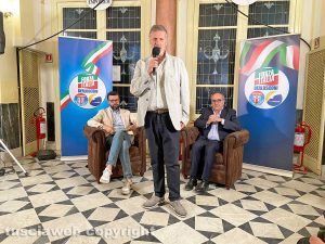 Viterbo - Andrea Di Sorte, Claudio Ubertini (al centro) e Paolo Zappi