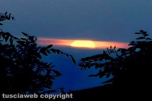 Viterbo - Un tramonto