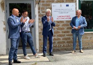 Capranica - L’inaugurazione dei laboratori di acconciature ed estetica "Fabio Baldi"