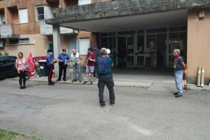 Vetralla - Il presidio di Tuscia in lotta al Cup