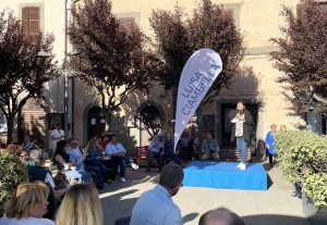 Viterbo - La squadra della candidata a sindaco Luisa Ciambella a Bagnaia