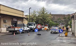 Civita Castellana - Lavori a ponte Clementino