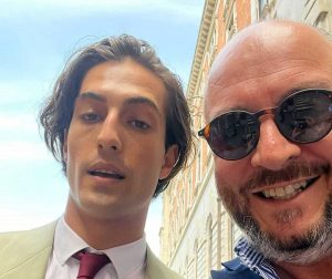 Damiano dei Maneskin e Mauro Rotelli