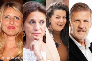 Alessandra Troncarelli, Laura Allegrini, Chiara Frontini e Claudio Ubertini