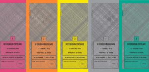 Referendum 12 giugno 2022 - Schede