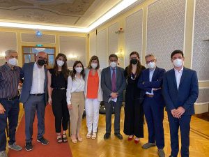 Roma - L'assessore regionale alla Sanità D'Amato all'evento Benessere a scuola