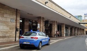 Terni - La polizia alla stazione