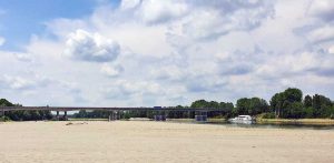 Siccità nel fiume Po