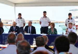 Roma - Zingaretti all’iniziativa "Al mare più sicuri"