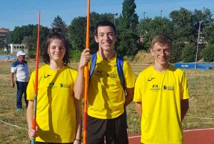 Sport - Atletica - Nora Chiti, Andrea Spiti e Cristian Pagnottella