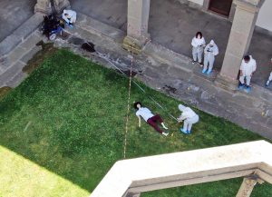 Viterbo - Unitus - I rilievi del laboratorio di balistica