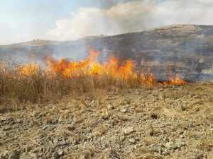 Un incendio - Immagine di repertorio