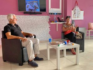 Massimo Mecarini e Barbara Froio