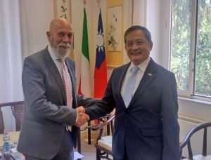 Roma - Ernesto Tedesco e Andrea Sing-Ying Lee