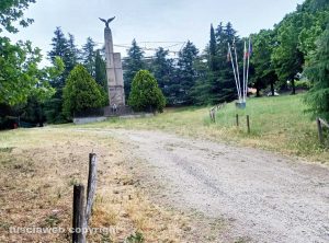 Viterbo - Lo sfacelo del giardino dell'aeronautica