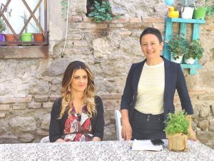 Alessandra Troncarelli e Marta Bonafoni