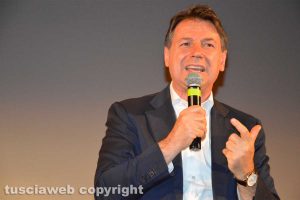 Giuseppe Conte a Viterbo