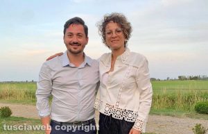 Andrea De Santis e Valeria Giura