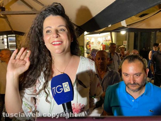Chiara Frontini e Fabio Cavini festeggiano la vittoria