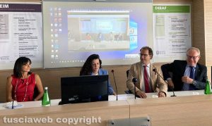 Tiziana Laureti, Chiara Frontini, Sefano Ubertini e Attilio Parisi