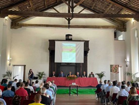 Caprarola - Il convegno Assofrutti sul nocciolo