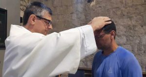 Viterbo - Benedizione dei pellegrini della Bisaccia e del Bordone