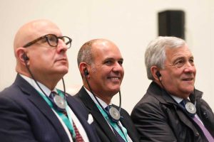 Sergio Caci al congresso del Partito popolare europeo