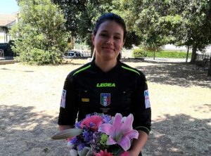 L’arbitro Cristiana Copce