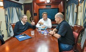 Draghi, Macron e Scholz in viaggio verso Kiev