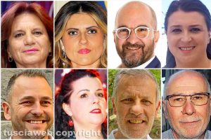 Allegrini, Troncarelli, Scuderi, Ciambella, Cardona, Frontini, Ubertini e D'Ubaldo