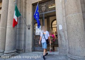 Elezioni comunali - Il seggio elettorale al Paolo Savi