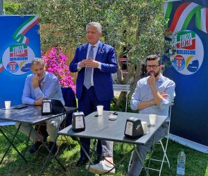 Claudio Ubertini, Massimo Mallegni e Andrea Di Sorte
