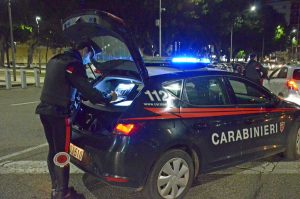Terni - La pattuglia dei carabinieri