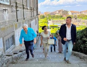 Vittorio Sgarbi, Chiara Frontini ed Emanuele Ricucci