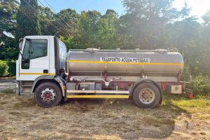 Soriano nel Cimino - L'autobotte a Pian della Guardia