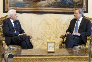 Sergio Mattarella e Mario Draghi