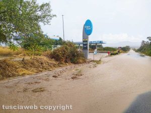 Bomba d'acqua sulla Teverina