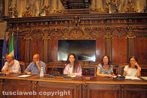 Viterbo - Comune - La conferenza stampa Tosap