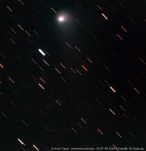 La cometa Panstarrs K2