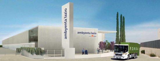 Civitavecchia - Il render del biodigestore
