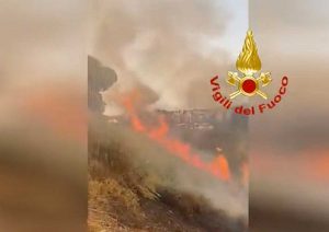Vigili del fuoco - Incendi a Roma