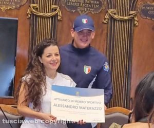 Chiara Frontini e Alessandro Materazzo
