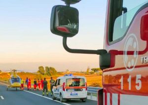 Cerveteri – Incidente sull'autostrada A12