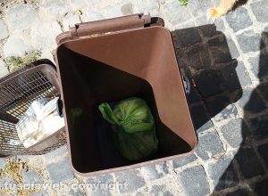 Viterbo - L’immondizia a via San Leonardo 23