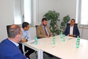 Il presidente della provincia Alessandro Romoli