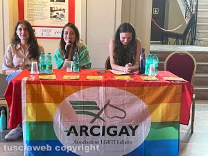 Viterbo - La presentazione del Lazio pride