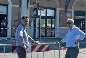 Civitavecchia - Sopralluogo sulla Fs