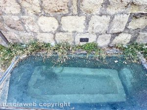 Viterbo - La tomba di piazza Dante