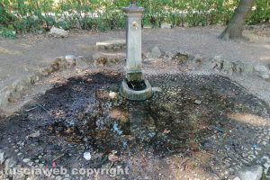 Viterbo - La fontanella a Pratogiardino Lucio Battisti